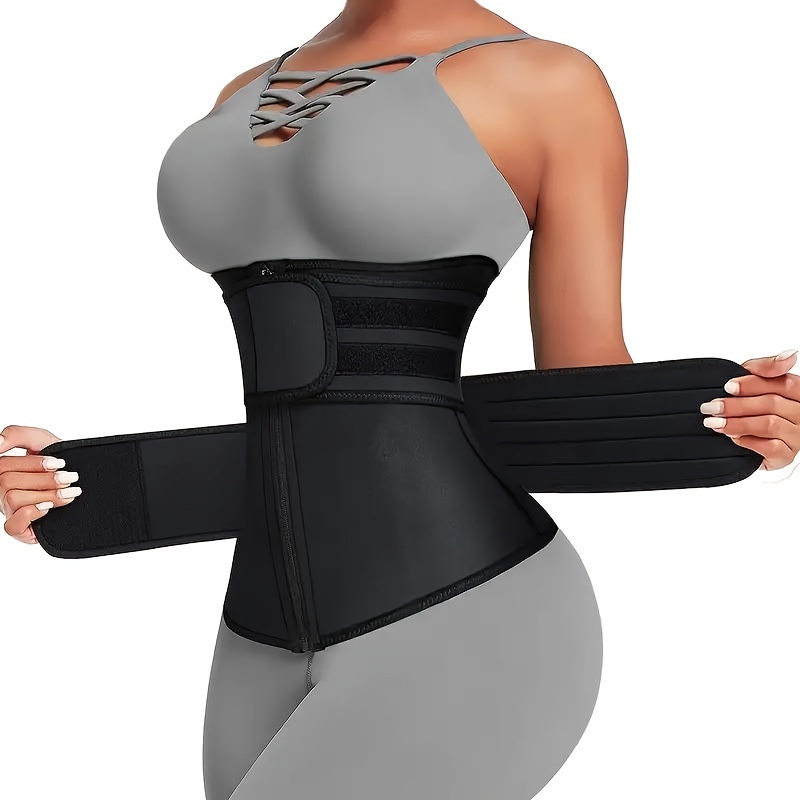 Sweat Waist Trainer Belt Neoprene - Dynamische tailletrainer voor dames, afslankriem, zweten,