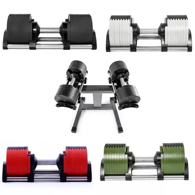Adjustable Dumbbell Pair 40Kg - Vrije gewichten dumbbells 40kg verstelbare dumbbell