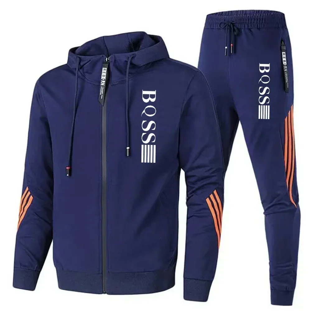 Hiking - Nieuwe modieuze heren sportkledingset voor lente