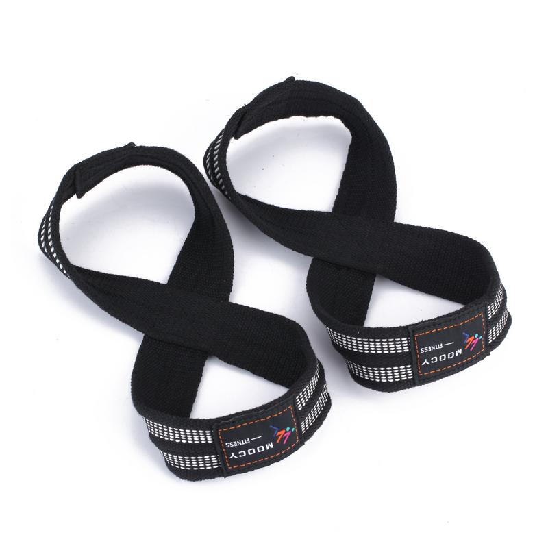 Wrist Wraps Weightlifting Support - 1 Paar Figuur 8 Gewichthefriemen Deadlift