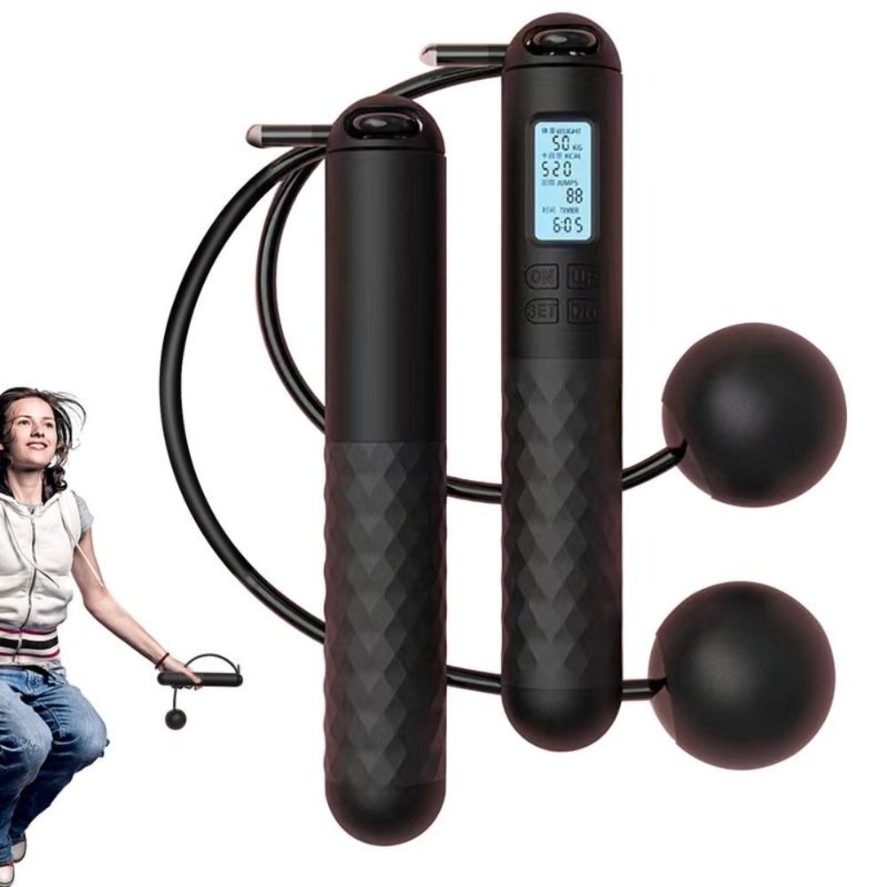Draagbaar draadloos touwloos s - Smart Jump Rope Digital Counter recensie en prijs