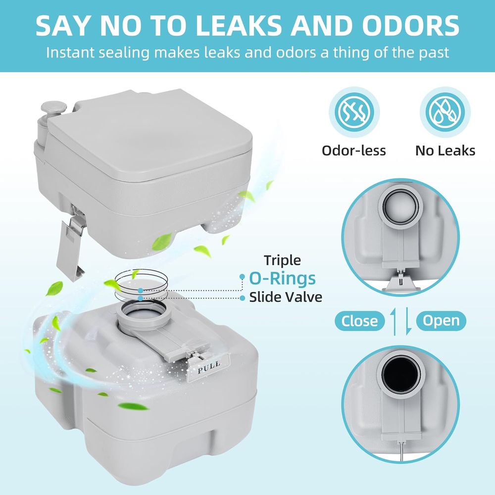 YITAMOTOR Draagbare Campingtoi - Camping recensie en prijs