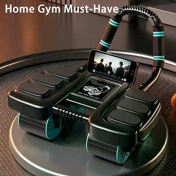 4-wielige Ab Roller met ellebo - Ab Roller Wheel With Elbow Support recensie en prijs