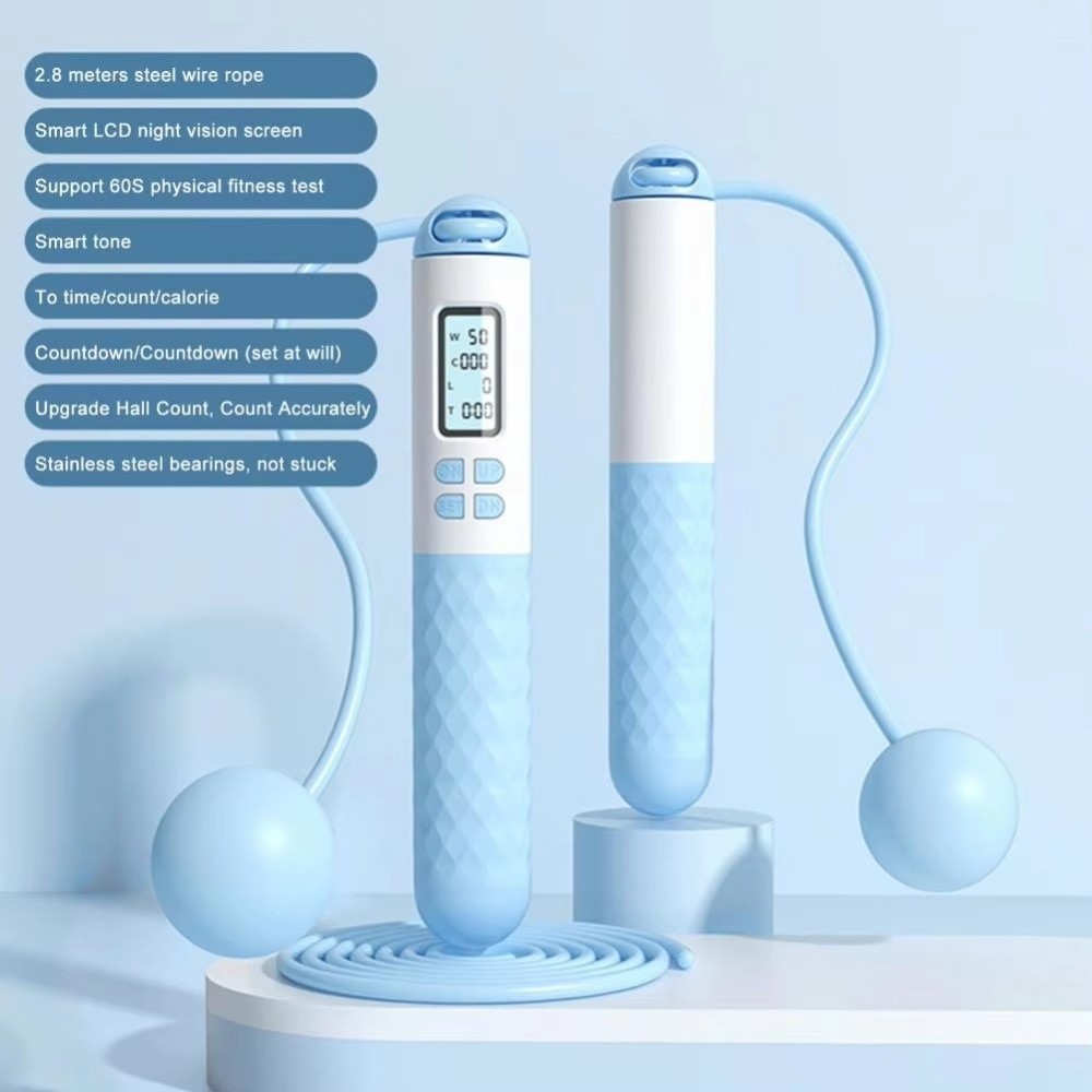 Draadloze touwloze springtouw  - Smart Jump Rope Digital Counter recensie en prijs